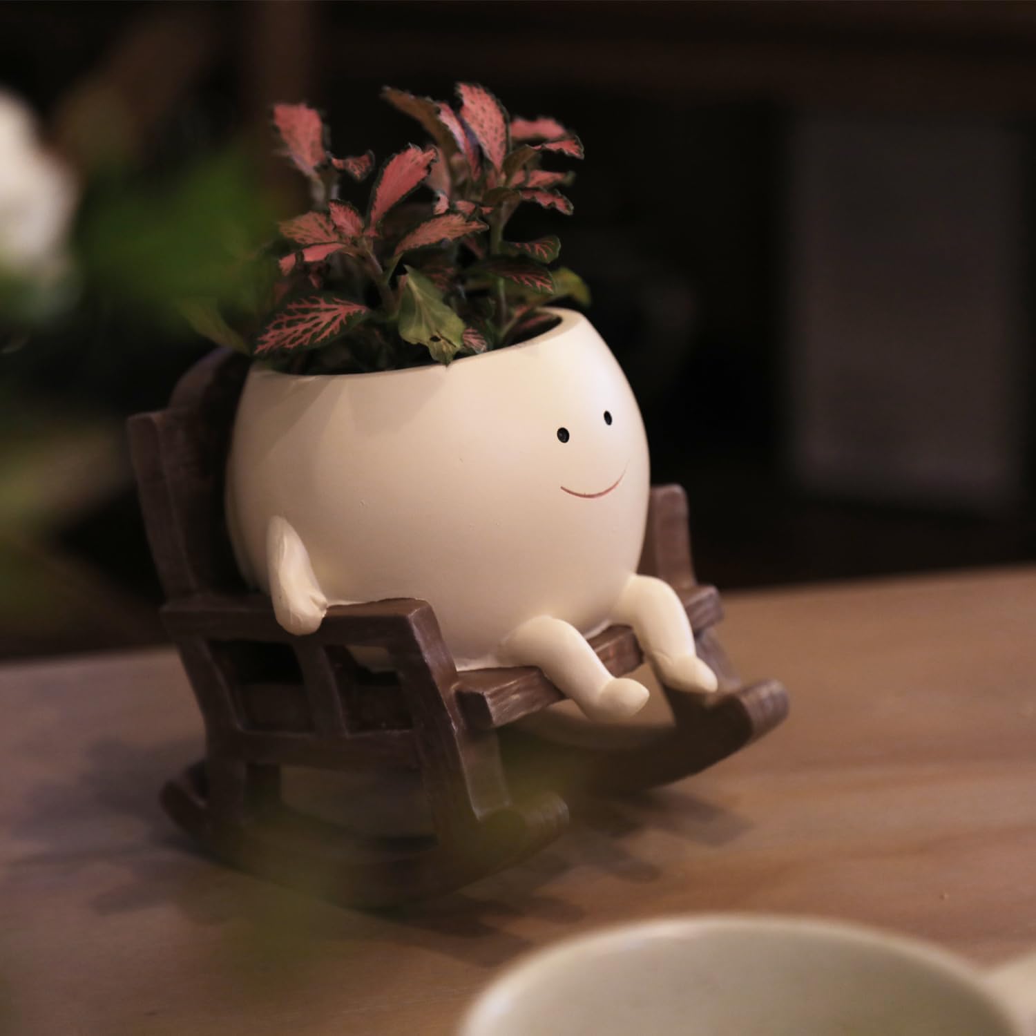 Floating Smile Planter Pot