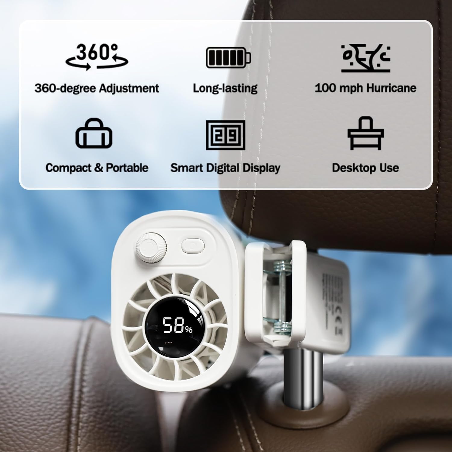 Portable Breeze Buddy Fan