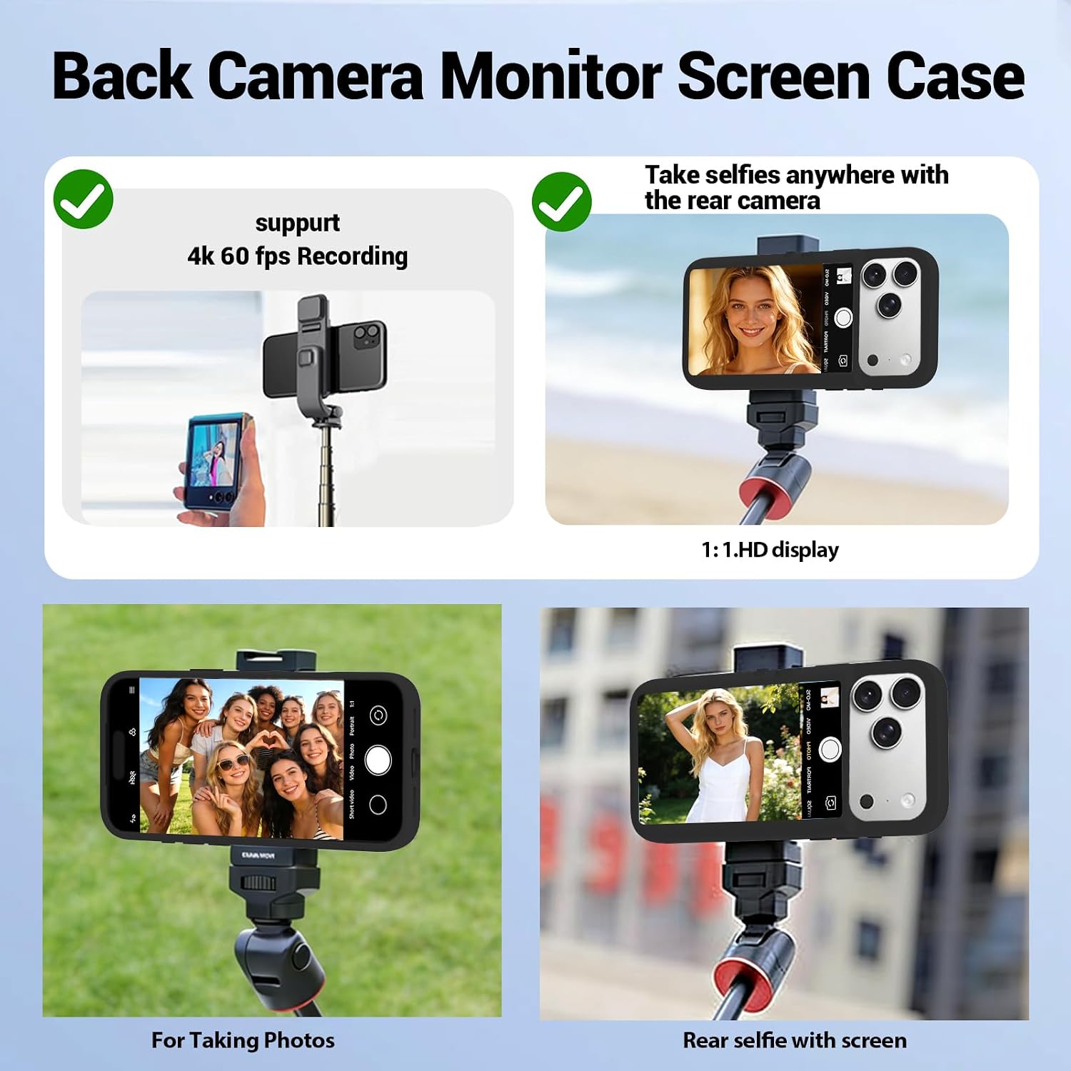 Smart Selfie Cover for iPhone