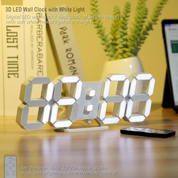 KOSUMOSU 3D LED Wall Clock