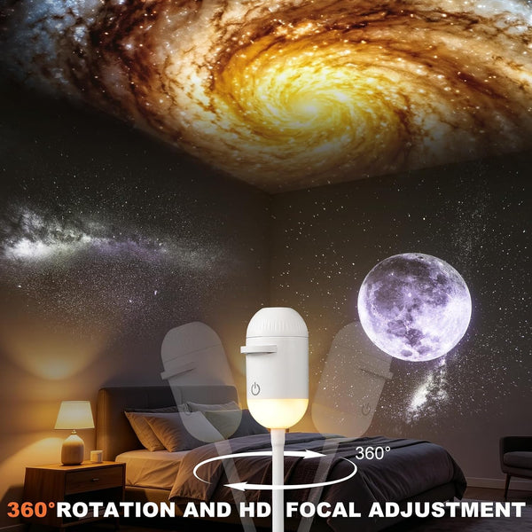 Starlit Dreams Galaxy Projector